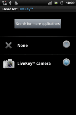 Capture d'écran de l'application Caméra LiveKey - #2
