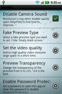 Capture d'écran de l'application Silent Spy Camera - #5