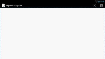 Capture d'écran de l'application Signature Capture - #1