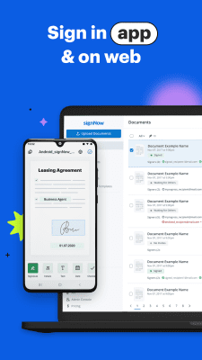 Capture d'écran de l'application SignNow (formerly CudaSign) - #3