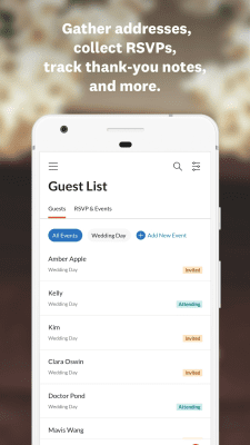 Capture d'écran de l'application Wedding Planner - #7
