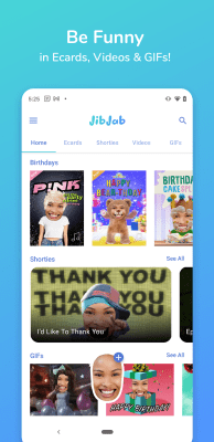 Capture d'écran de l'application JibJab - #2