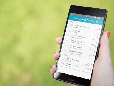 Capture d'écran de l'application Enregistreur vocal Nimbus pour Wear - #3