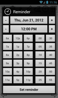 Capture d'écran de l'application apMemo Lite - #3