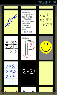 Capture d'écran de l'application apMemo Lite - #5