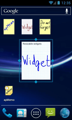 Capture d'écran de l'application apMemo Lite - #6