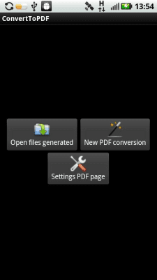 Capture d'écran de l'application Convert To PDF Lite Version - #5
