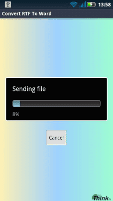 Capture d'écran de l'application RTF vers Word (. DOC) - #3