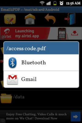 Capture d'écran de l'application Email to PDF Converter - #6