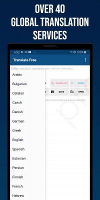 Capture d'écran de l'application Translate free - #2
