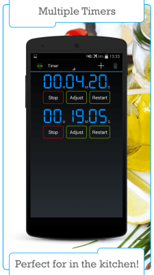 Capture d'écran de l'application Minuterie et chronomètre numériques - #2