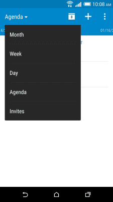 Capture d'écran de l'application HTC Calendar - #5
