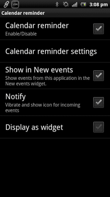 Capture d'écran de l'application Rappel du calendrier - Smart - #3
