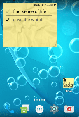 Capture d'écran de l'application Autocollants - #3