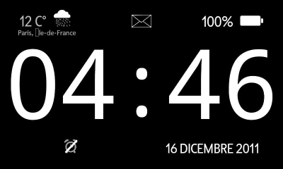 Capture d'écran de l'application ClockSaver - #1