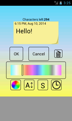 Capture d'écran de l'application TimeSticker - #3