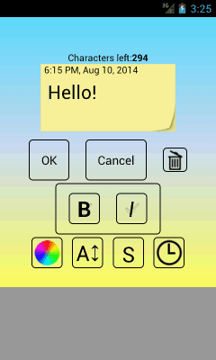 Capture d'écran de l'application TimeSticker - #5
