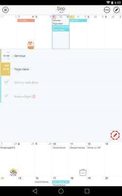 Capture d'écran de l'application SolCalendar - Calendar / To do - #10