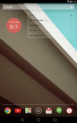 Capture d'écran de l'application SolCalendar - Calendar / To do - #14