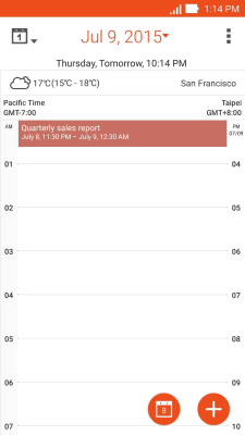 Capture d'écran de l'application ASUS Calendar - #6