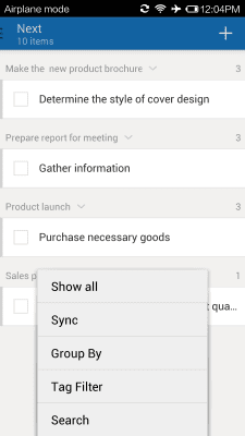 Capture d'écran de l'application Doit.im for Android - #3
