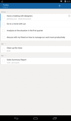 Capture d'écran de l'application Doit.im for Android - #8