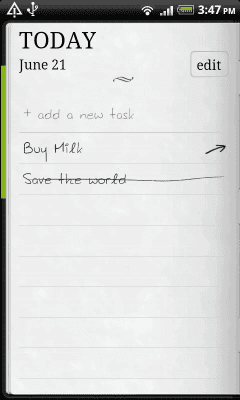 Capture d'écran de l'application Do it (Tomorrow) - #3