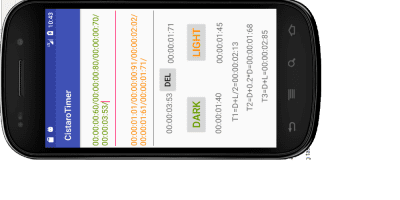Capture d'écran de l'application CistaroTimer - #3