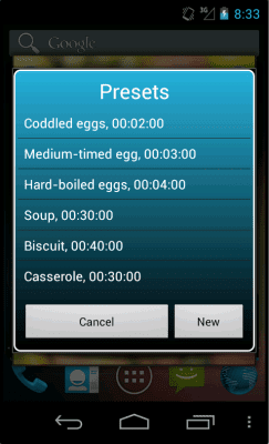 Capture d'écran de l'application Minuterie de cuisine - #3