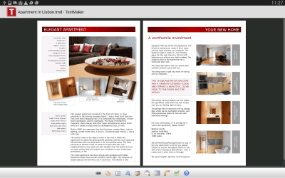Capture d'écran de l'application FREE Office: TextMaker Mobile - #3