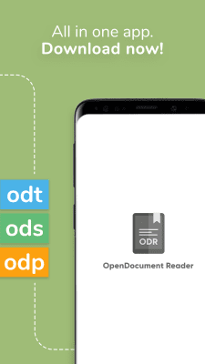 Capture d'écran de l'application OpenDocument Reader - #5