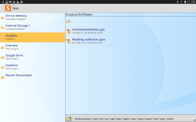 Capture d'écran de l'application FREE Office: Presentations - #4
