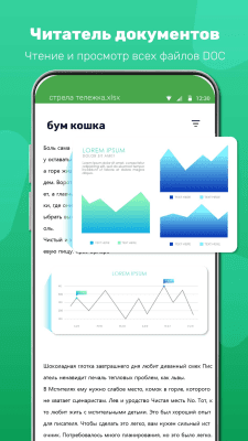 Capture d'écran de l'application XLSX Reader - Excel Viewer - #6