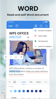 Capture d'écran de l'application WPS Office Lite - #2