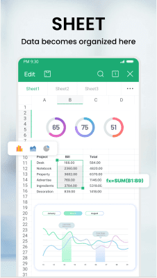 Capture d'écran de l'application WPS Office Lite - #4