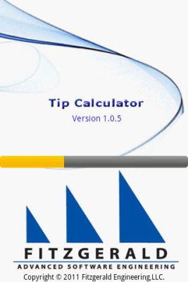 Capture d'écran de l'application Fitzgerald Tip Calculator - #2