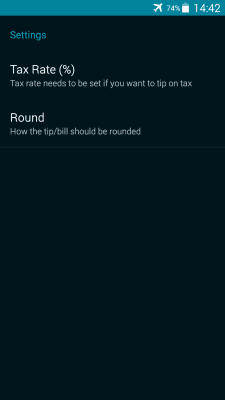 Capture d'écran de l'application Calculatrice de pourboires de Hide Apps - #3