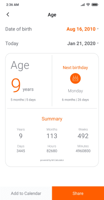 Capture d'écran de l'application Mi Calculator - #4