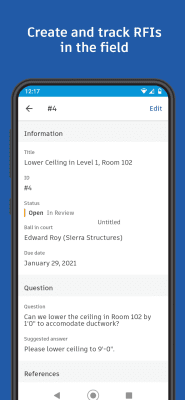 Capture d'écran de l'application PlanGrid – for Construction - #8