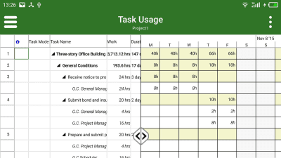 Capture d'écran de l'application gProjectViewer - #7