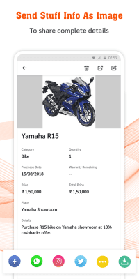 Capture d'écran de l'application My Stuff Organizer - #8