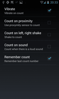 Capture d'écran de l'application A Counter - #3