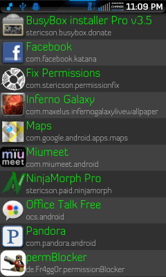 Capture d'écran de l'application Fix Permissions - #2