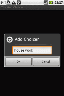 Capture d'écran de l'application Super Choicer - #2