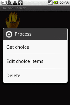 Capture d'écran de l'application Super Choicer - #3