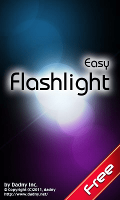 Capture d'écran de l'application Flashlight Easy - #1