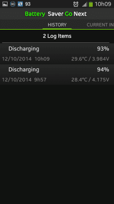 Capture d'écran de l'application Battery Life Saver Pro Go Next - #2