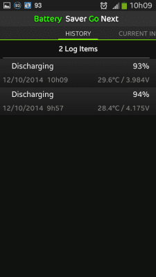 Capture d'écran de l'application Battery Life Saver Pro Go Next - #6