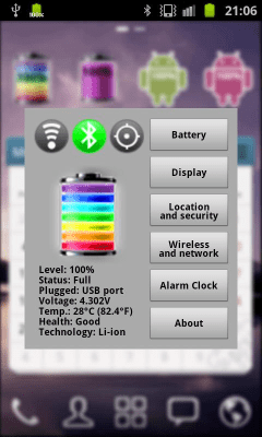 Capture d'écran de l'application Rainbow Battery - #3