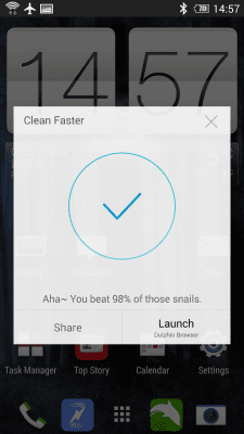 Capture d'écran de l'application Speed Booster for Android - #13